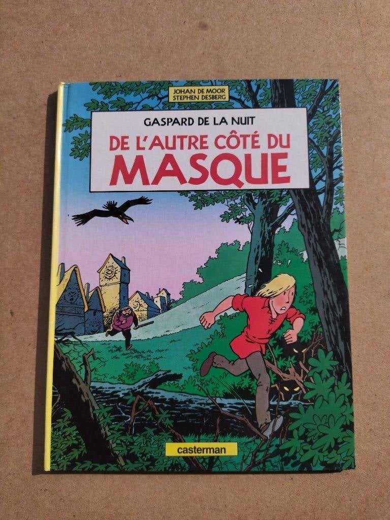 Gaspard de la Nuit - De l'autre côté du masque / EO 1987, Livres, Enlèvement ou Envoi, Une BD, Utilisé, De Moor - Desberg