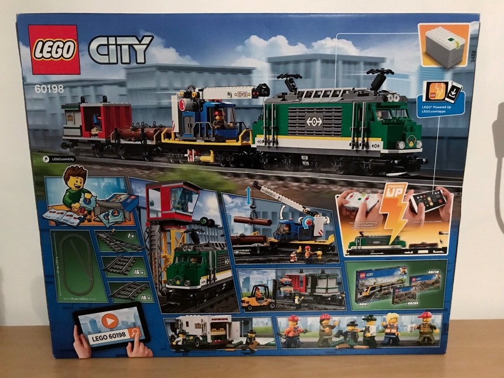 NIEUW! - Lego 60198 City Vrachttrein Trein Cargo Train, City, Inclusief accessoires, Lego, Nieuw