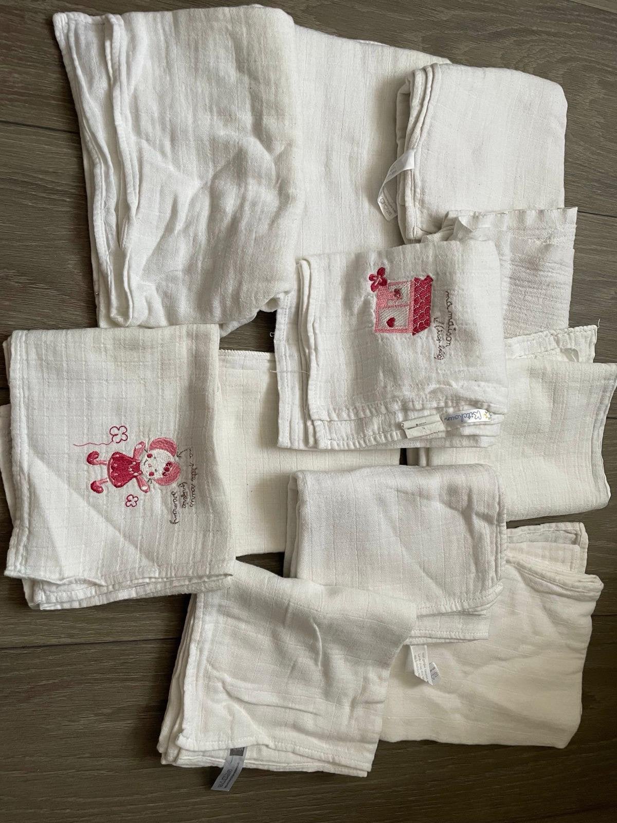 Lot d’une vingtaine de tetras en coton, Garçon ou Fille, Comme neuf, Enlèvement, Autres types
