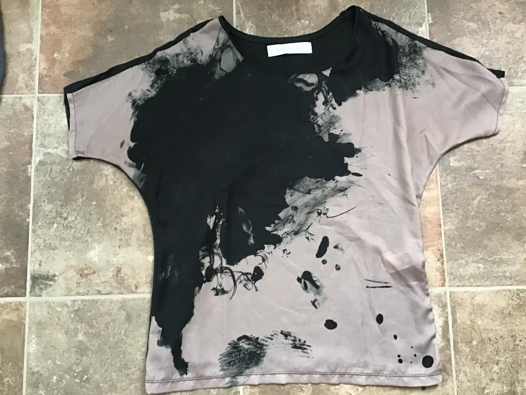 T-shirt Zara 38/40, Kleding | Dames, T-shirts, Maat 38/40 (M), Nieuw, Ophalen of Verzenden, Korte mouw