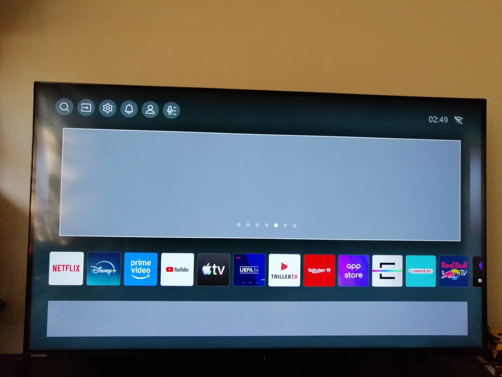 Toshiba 50 inch UHD smart tv, Audio, Tv en Foto, Televisies, Ophalen, Toshiba, Smart TV