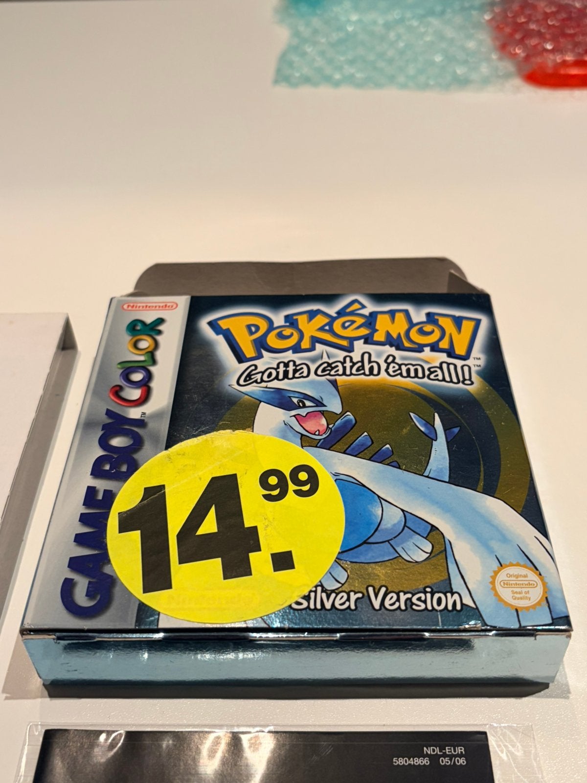 Nintendo Gameboy Pokemon Silver, Games en Spelcomputers, Games | Nintendo Game Boy, Verzenden, Zo goed als nieuw