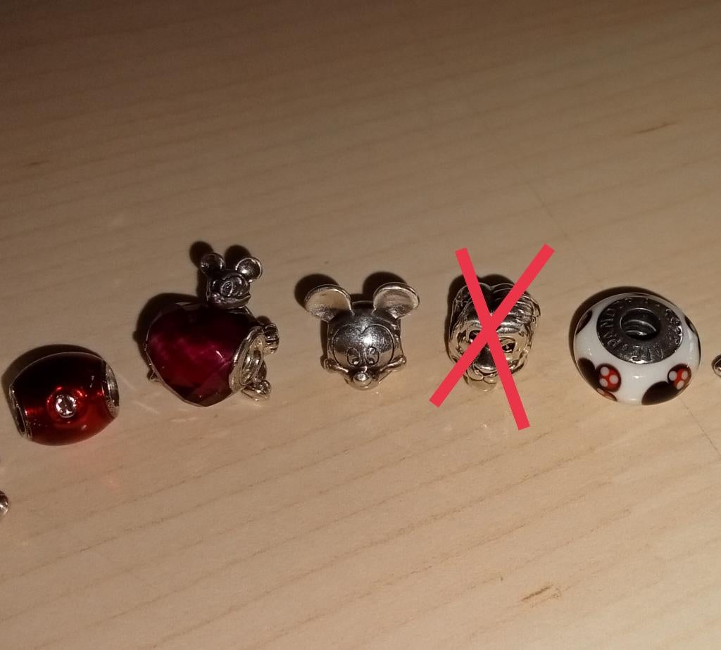 Perles Pandora Disney, 1 bracelet à breloques, Pandora, Comme neuf, Enlèvement