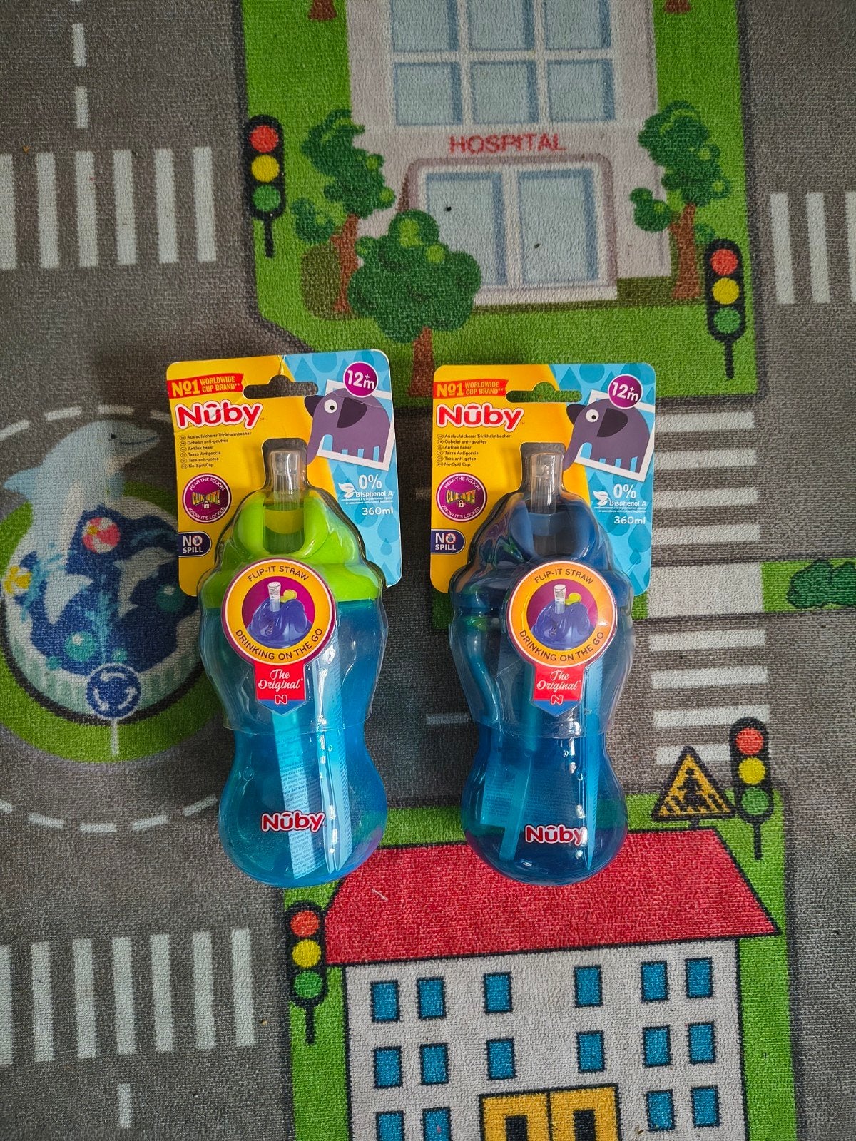 Nuby drinkbeker, Kinderen en Baby's, Babyvoeding en Toebehoren, Ophalen, Drinkbeker