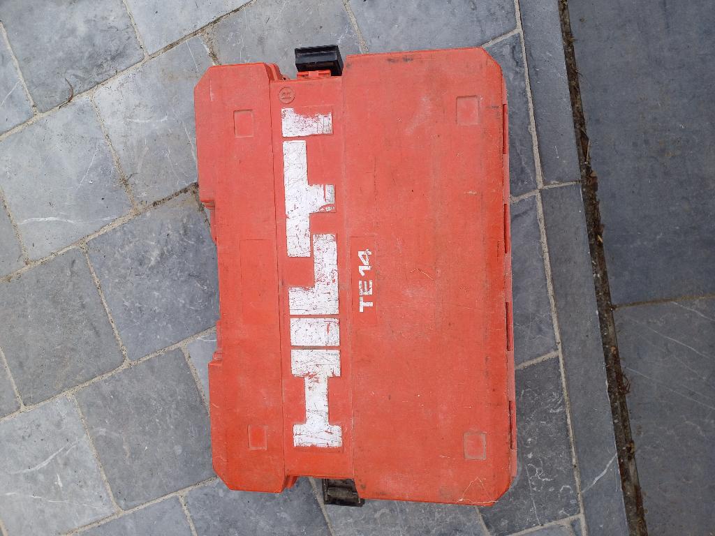 Hilti TE14 boormachine, Ophalen, Gebruikt, Boormachine, Klopboormechanisme