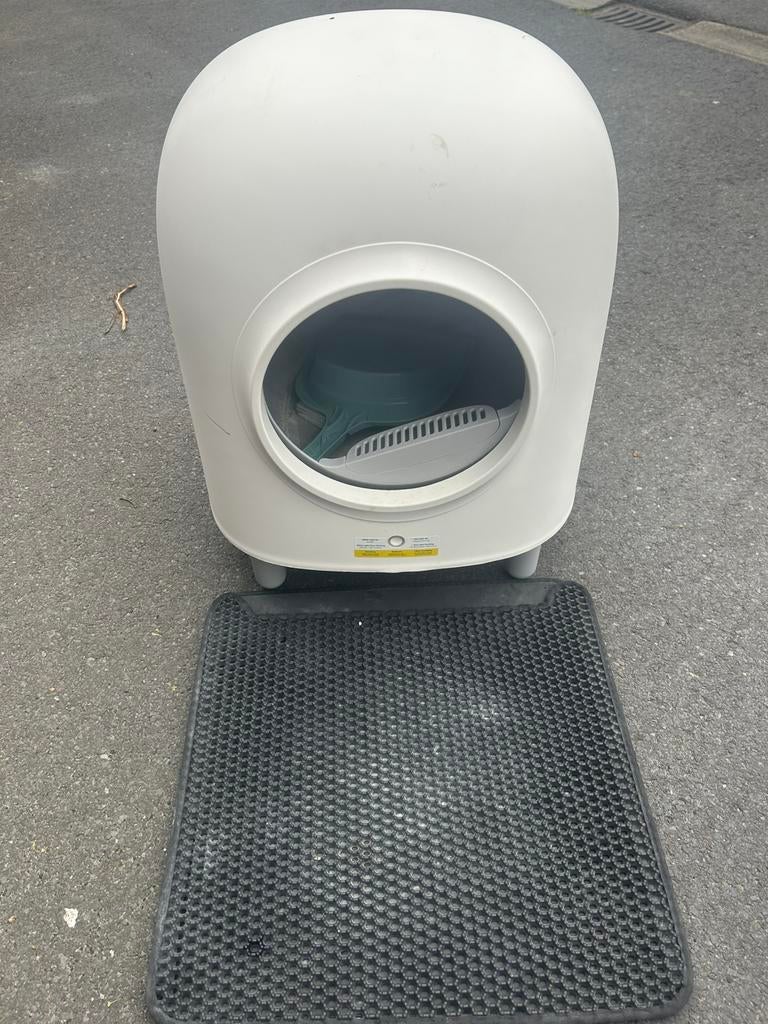 Elektrische kattenbak, Animaux & Accessoires, Bacs à litière, Enlèvement, Autonettoyant, Comme neuf, Fermé