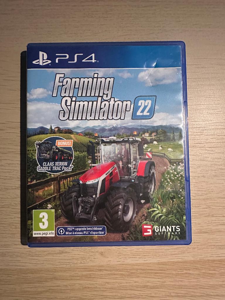 Farming Simulator 22 PS4, Consoles de jeu & Jeux vidéo, Jeux | Sony PlayStation 4, Enlèvement ou Envoi, 1 joueur, Comme neuf, À partir de 3 ans