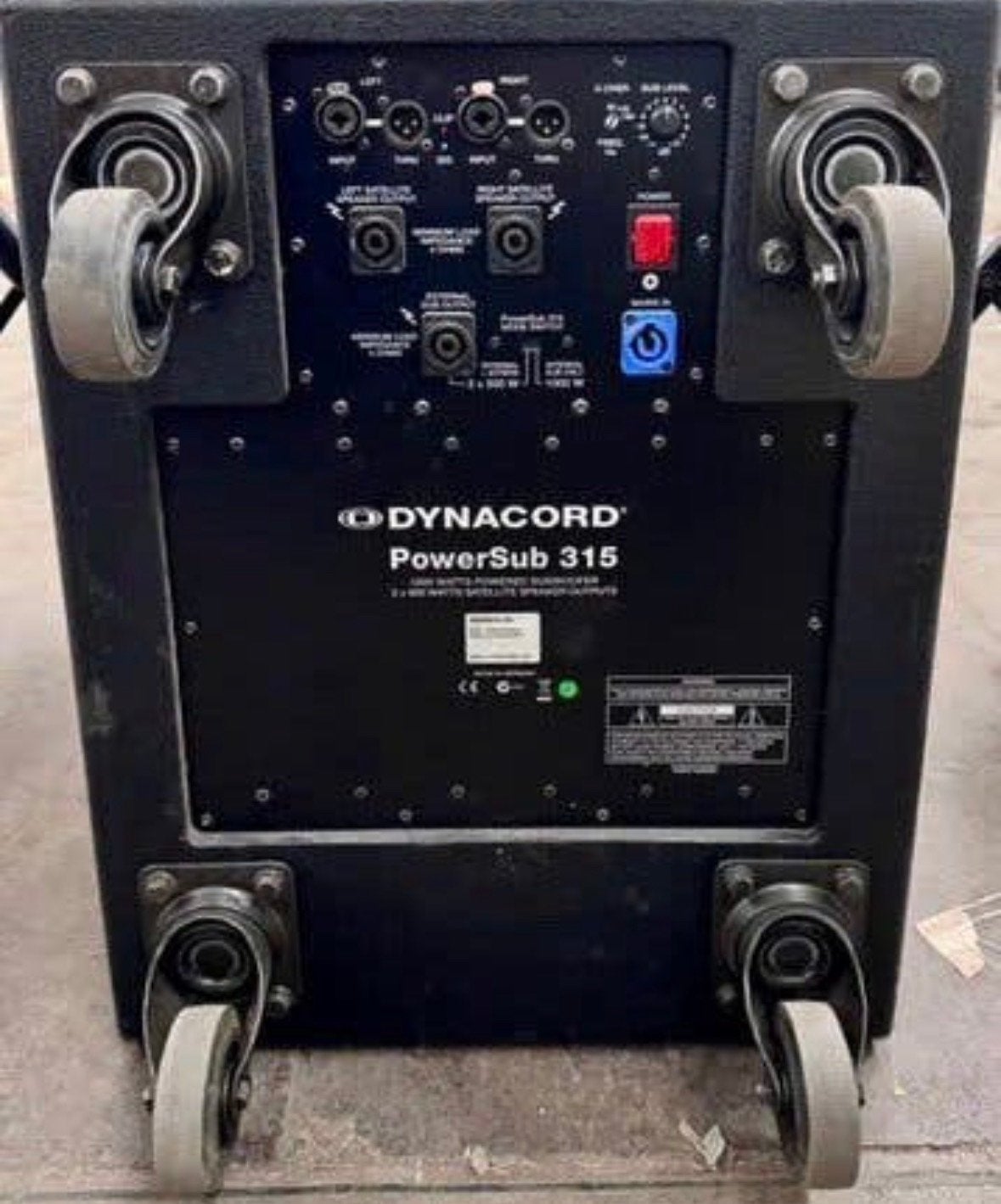 Dynacord Speaker - SET - D12/3, TV, Hi-fi & Vidéo, Enceintes, Comme neuf, Enlèvement