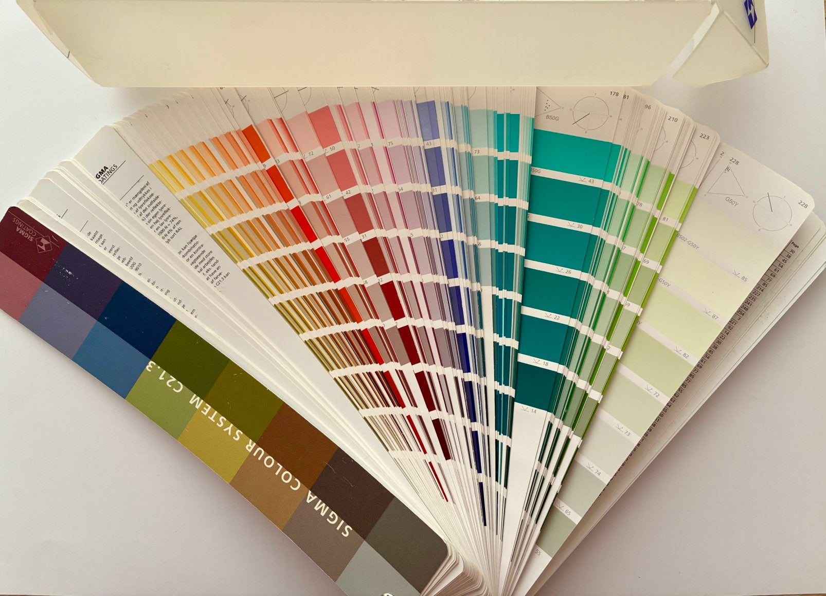 Nuancier RAL de peinture professionnel - Sigma, Bricolage & Construction, Enlèvement ou Envoi, Comme neuf