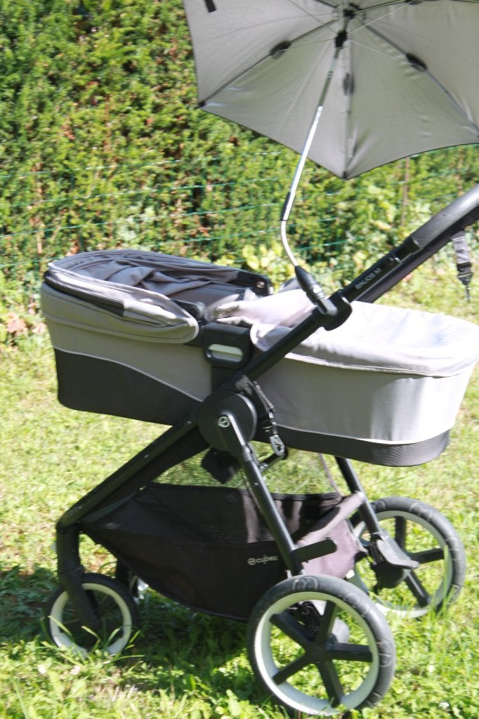 landau + poussette, Autres marques, Utilisé, Poussette, Tige de poussée réglable