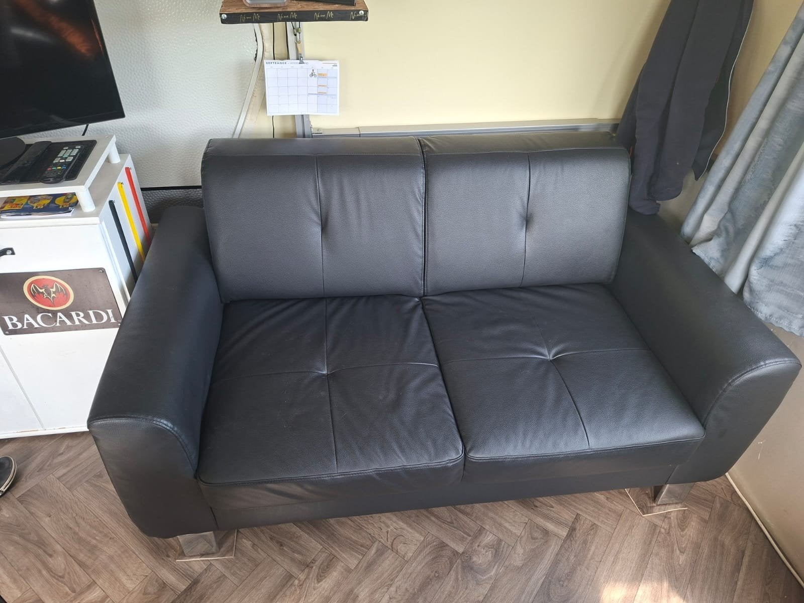zetel, Ophalen, 150 tot 200 cm, Rechte bank, Modern