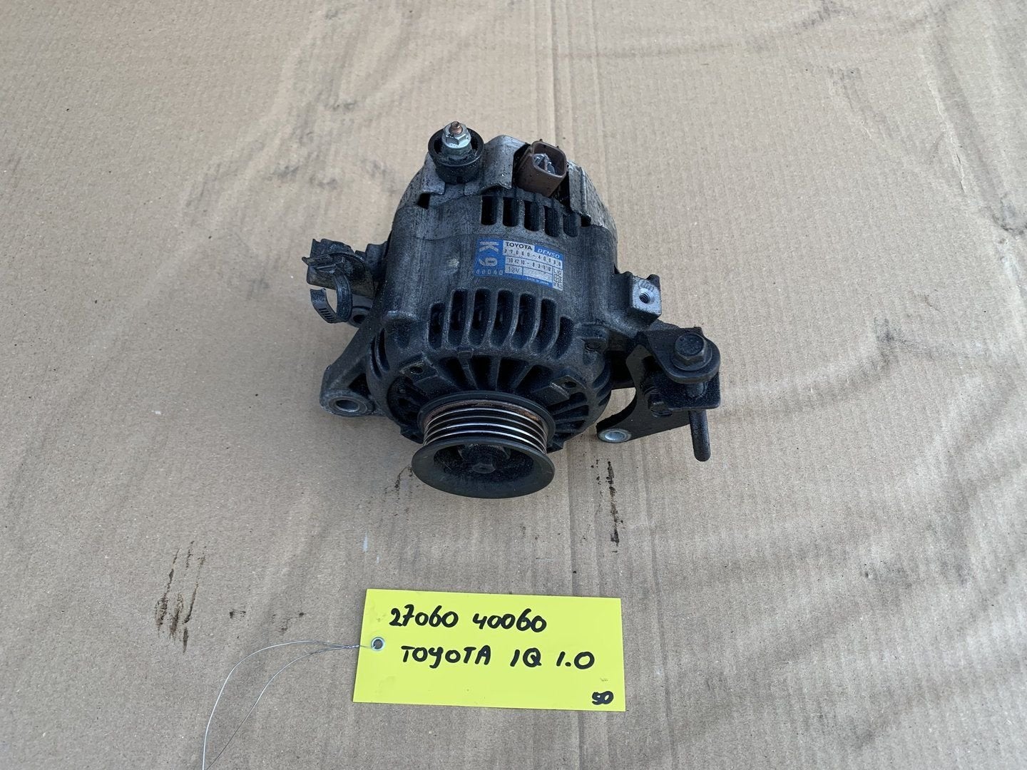 dynamo toyota IQ 1.0 2008 tot 2015 2706040060 alternator, -, Toyota, Utilisé, -