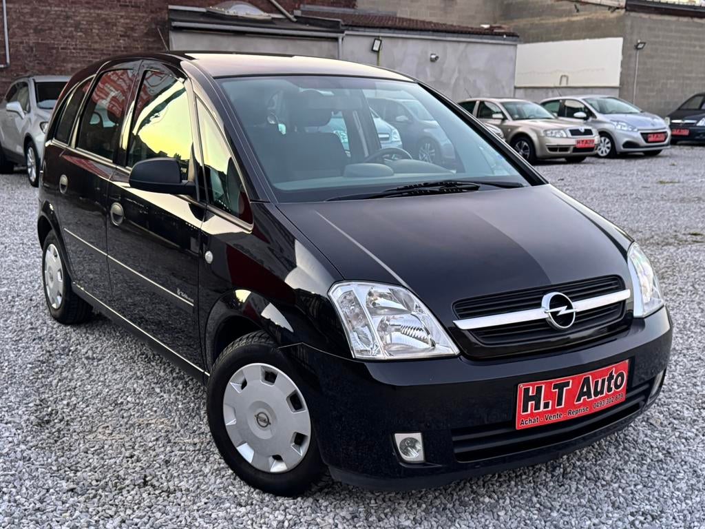 Opel meriva 1.6ess/airco/euro4/ klaar om te registreren!!, Voorwielaandrijving, Zwart, 4 cilinders, 1600 cc