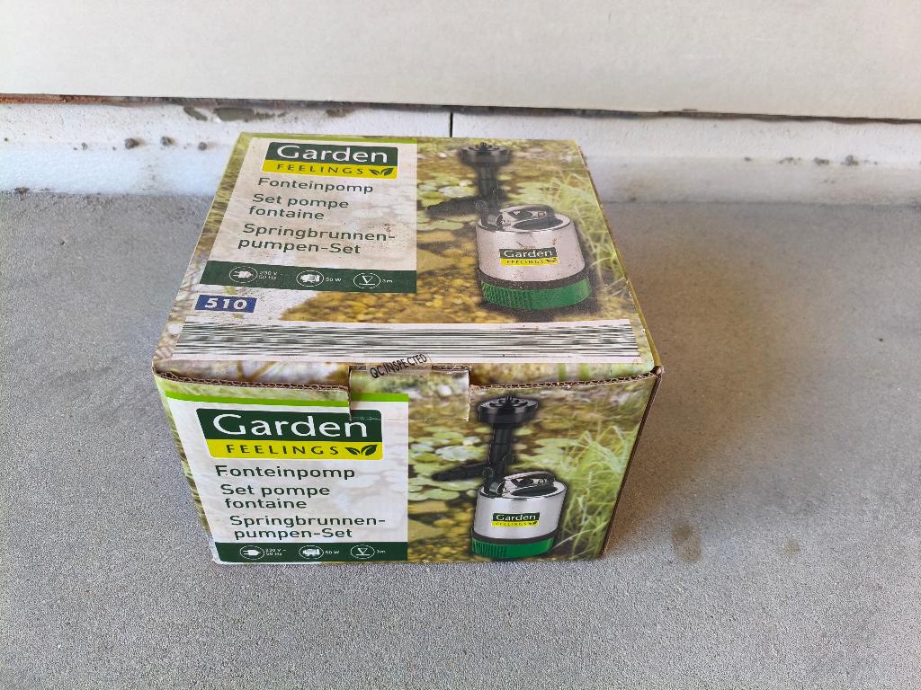 Nieuwe vijverpomp, Ophalen, Nieuw, Vijverpomp