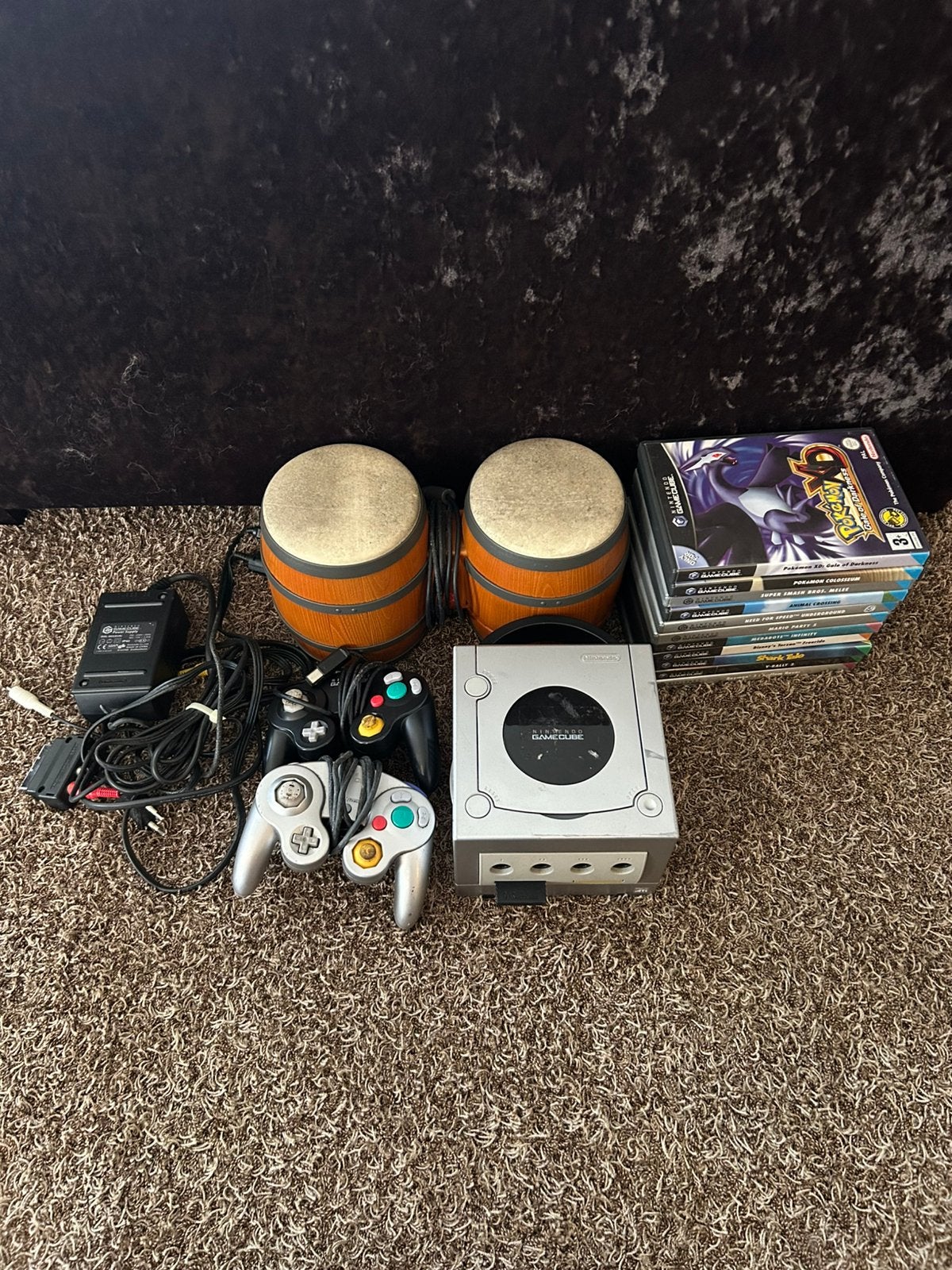 Nintendo gamecube met veel spellen alles compleet pokemon XD, Ophalen of Verzenden, Zo goed als nieuw
