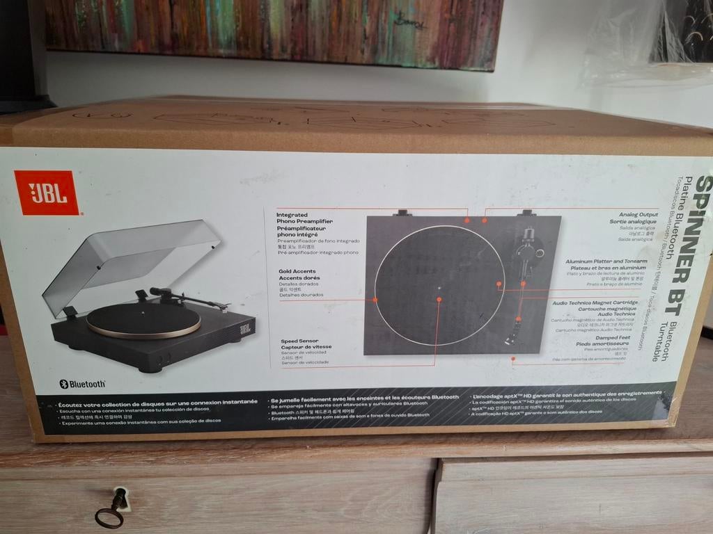 JBL Spinner BT, TV, Hi-fi & Vidéo, Tourne-disques, Enlèvement, Tourne-disque, Autres marques