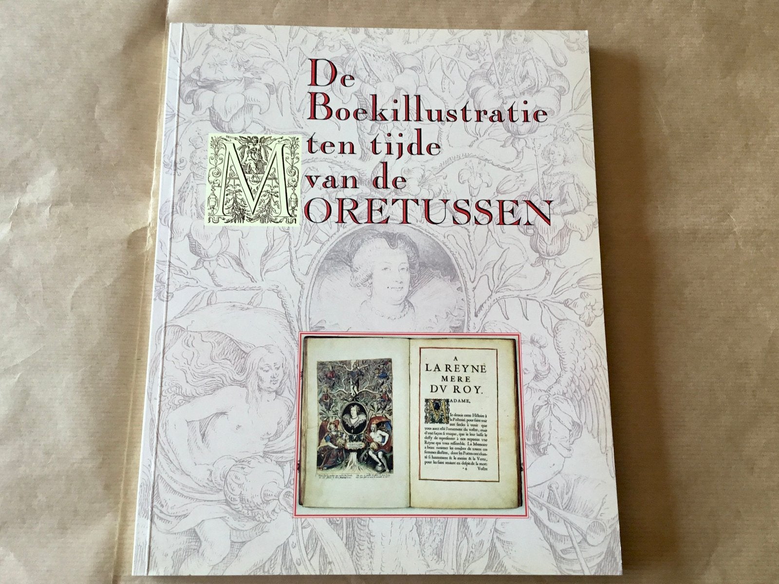 Boekillustratie ten tijde van de Moretussen paperback208blz, Enlèvement ou Envoi, Comme neuf