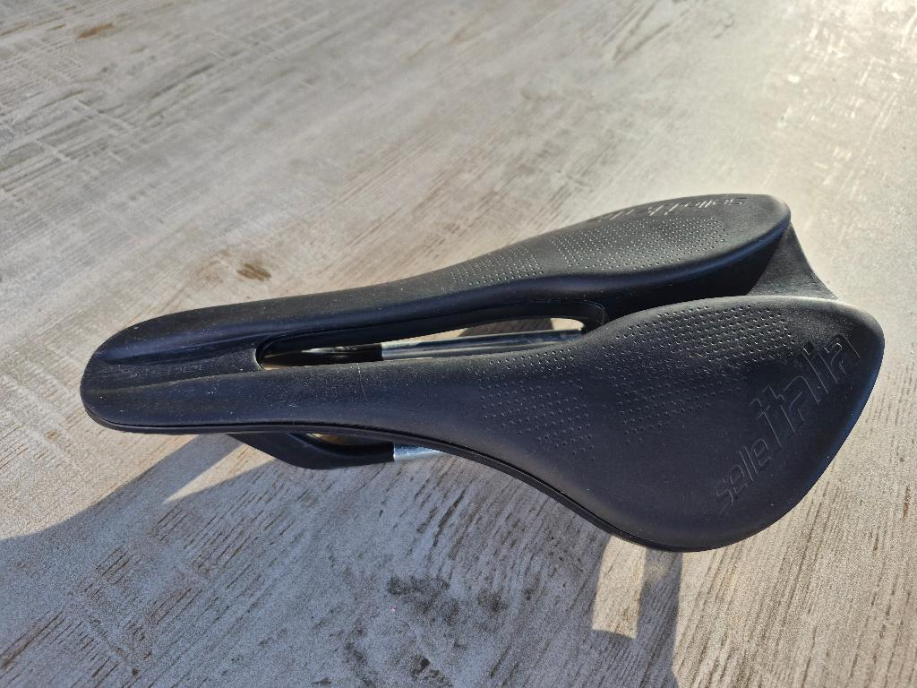 Selle Italia Model X Boost Superflow Zadel 145mm - Zwart, Fietsen en Brommers, Fietsonderdelen, Zo goed als nieuw, Zadel, Kunststof
