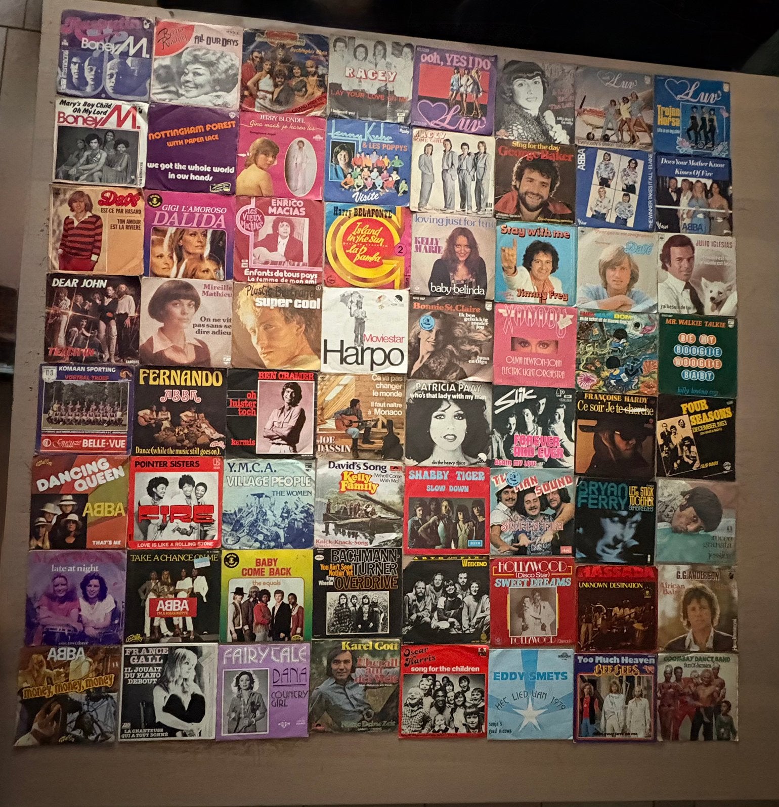Elpees verschillende genres 256 stuks, Cd's en Dvd's, Ophalen, Gebruikt