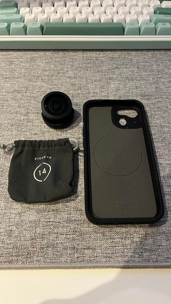 Moment - Fisheye 14mm Lens (iPhone 13 case), Ophalen of Verzenden, Nieuw