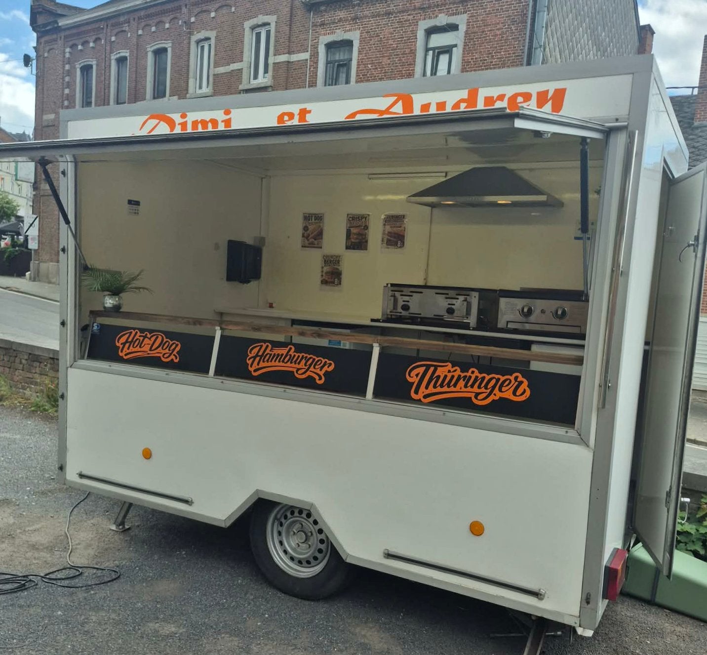 Foodtruck, Ophalen