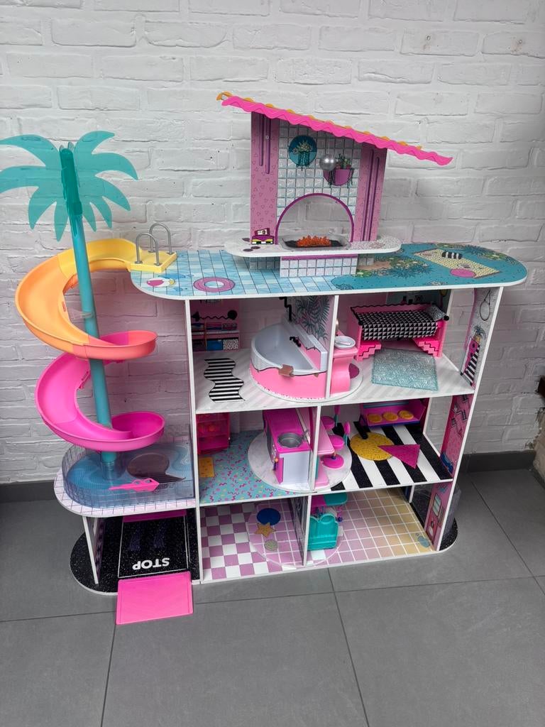 Poppenhuis LoL, Ophalen, Zo goed als nieuw, Poppenhuis