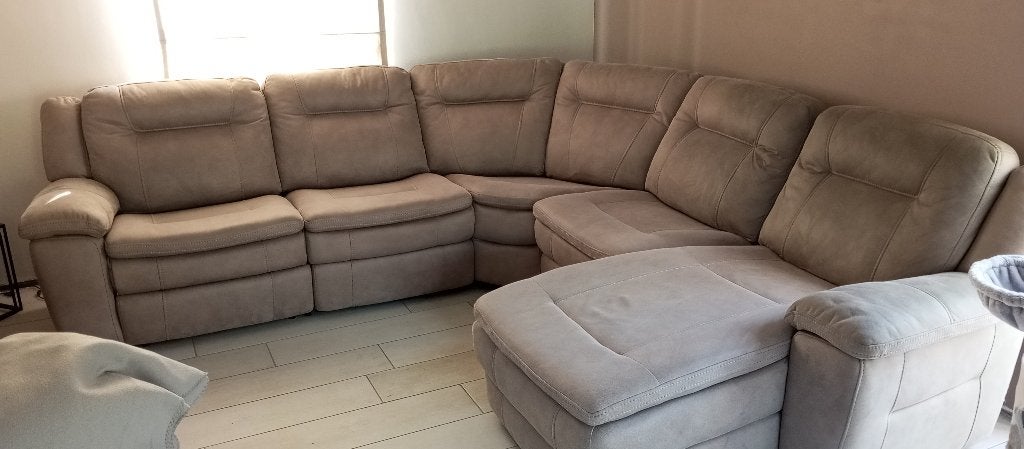 U salon met relax, Ophalen, Zo goed als nieuw