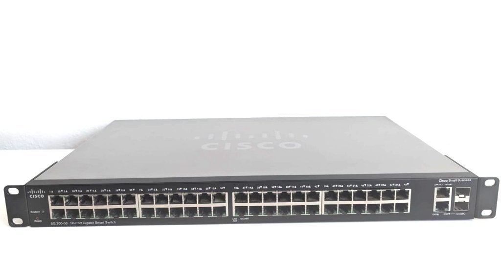 Cisco SG200-50FP-50-Poorts Gigabit Switch met Volledige PoE+, Ophalen of Verzenden, Zo goed als nieuw