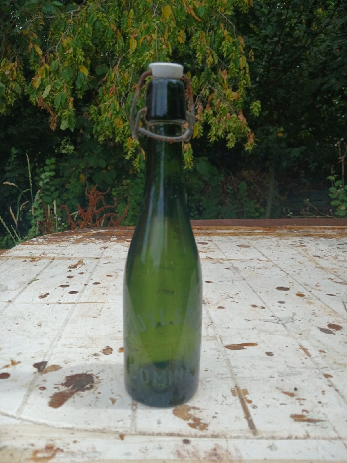 Ancienne bouteille de bière vintage A Vuylsteke Comines Kome, Enlèvement ou Envoi
