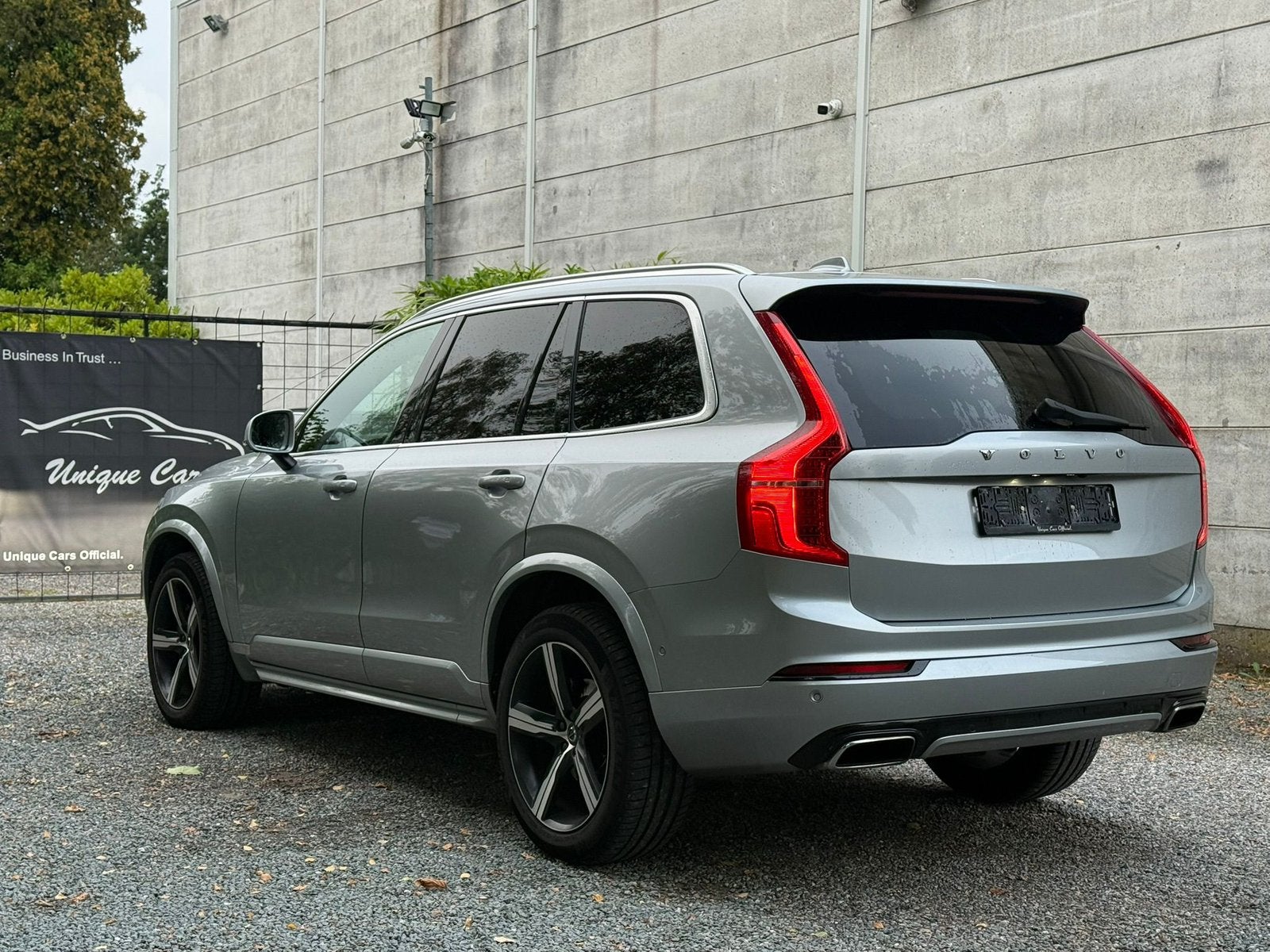 Volvo XC90 2.0D5 R Design / 5 zit / Full / Pano / 360CAM ACC, Zwart, Diesel, SUV of Terreinwagen, Zilver of Grijs