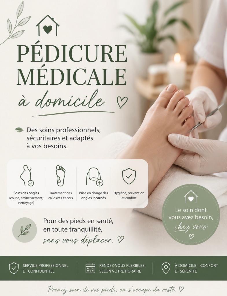 Pédicure médicale à domicile, Enlèvement, Neuf, Autres types