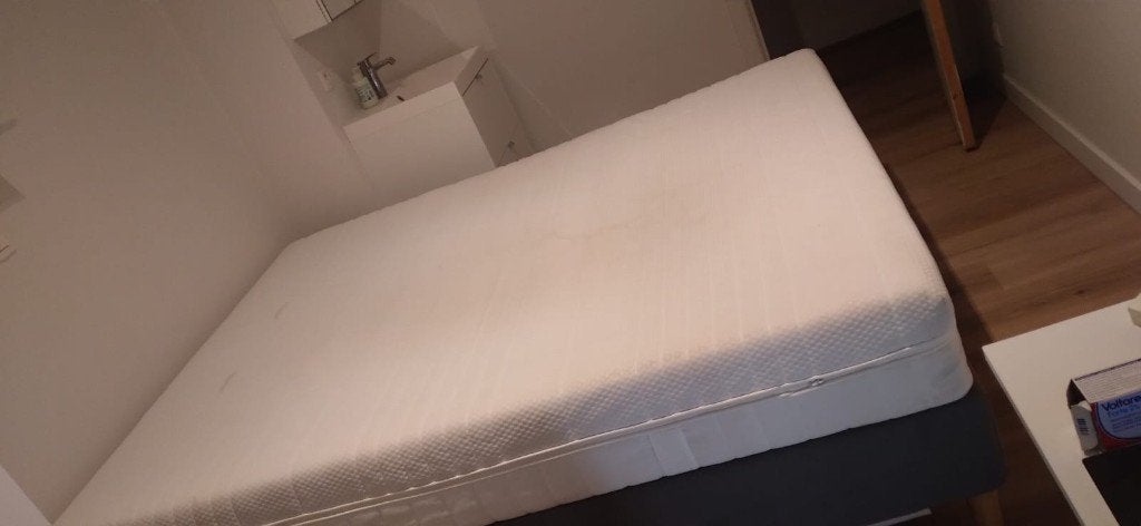 Matelas hybride IKEA ÅNNELAND - 160x200 cm, mi-ferme, Matelas, Enlèvement ou Envoi, Utilisé, 200 cm