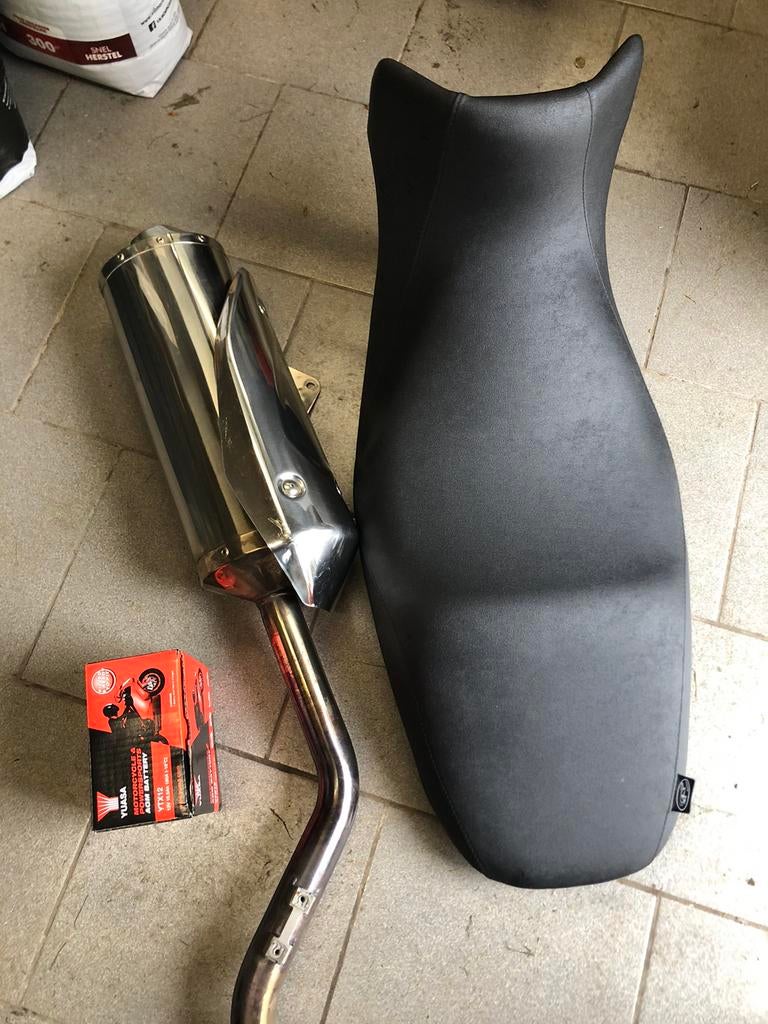 Tiger 1050 selle echapp, Enlèvement