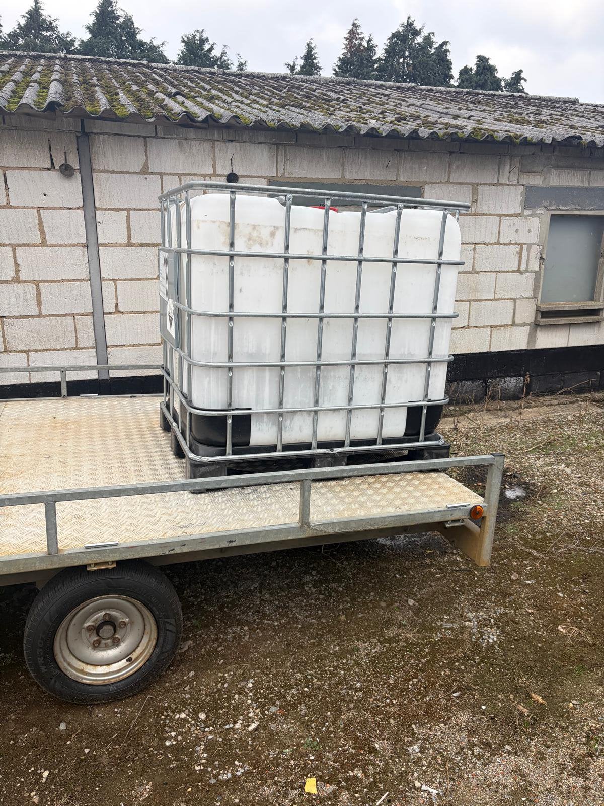 1000l vat, Jardin & Terrasse, Enlèvement