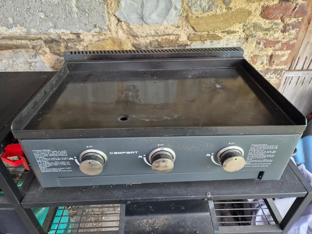 plancha 3 feux, Enlèvement, Comme neuf