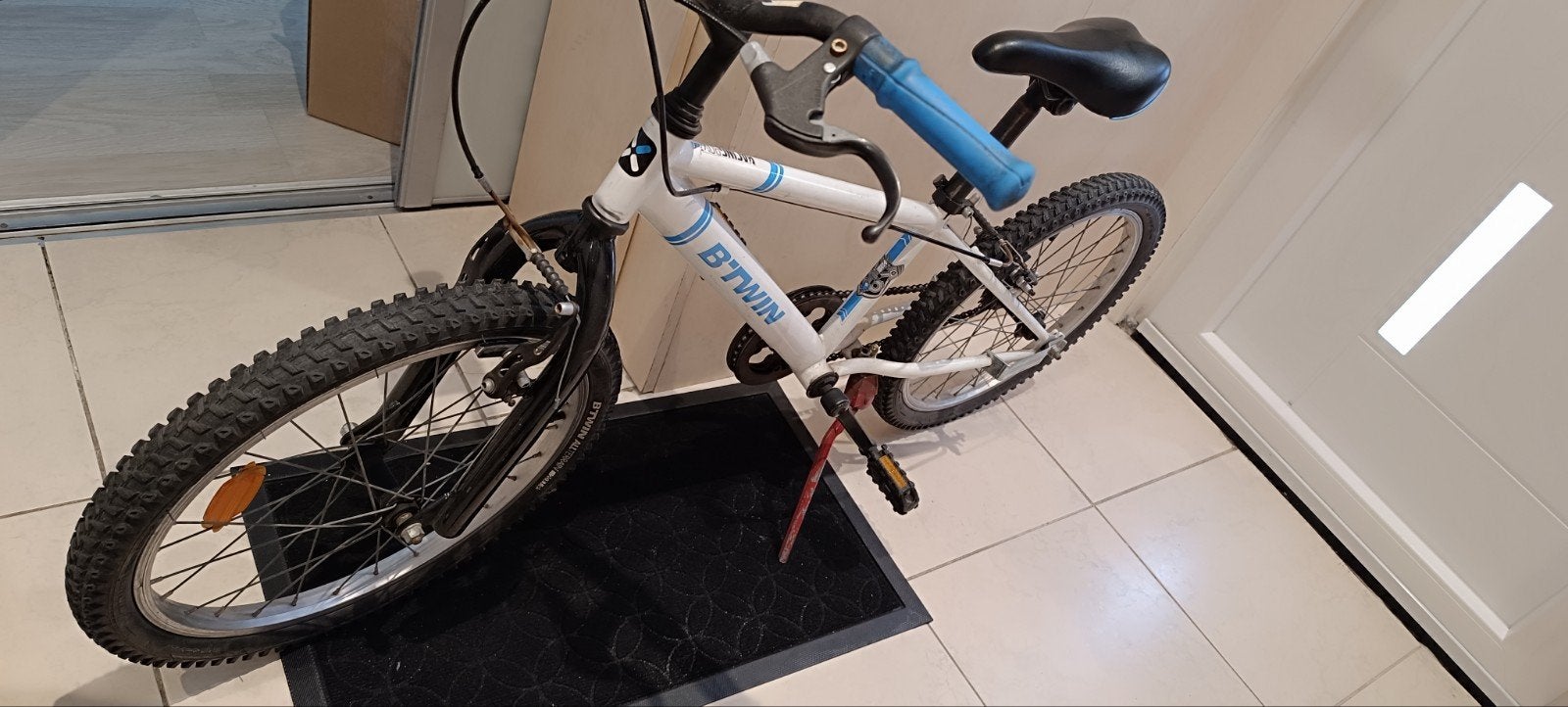 Fiets Btwin, Ophalen