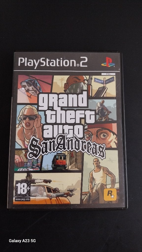 Gta San Andreas, Games en Spelcomputers, Games | Sony PlayStation 2, Vanaf 18 jaar, 1 speler, Eén computer, Ophalen of Verzenden