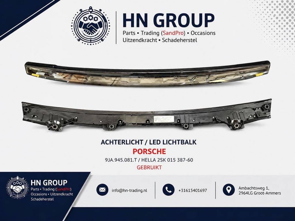 Achterlicht LED Lichtbalk Porsche 9ja945081t, Auto-onderdelen, Gebruikt, -, -, Ophalen of Verzenden