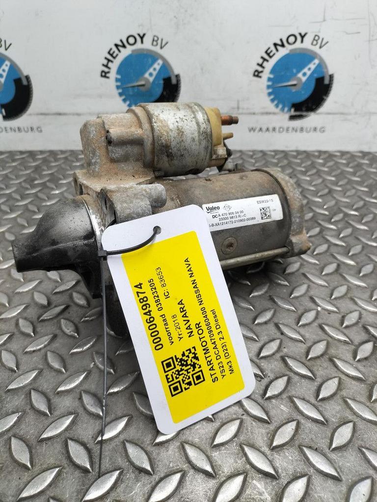 NISSAN NAVARA STARTMOTOR DCA4709060400 2018, Ophalen of Verzenden, Gebruikt, Stiba lid