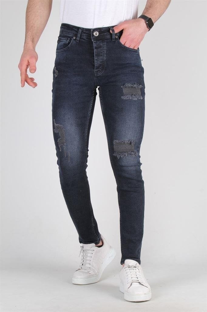 Marshall Denim Jeans ~NIEUW~ [7] Maat 34, Enlèvement ou Envoi, Neuf, Noir, W33 - W34 (confection 48/50)
