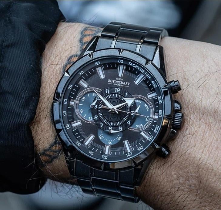 Nieuw Rotorcraft Savage RC4505 horloge +  doos en papieren, Ophalen, Nieuw, Polshorloge