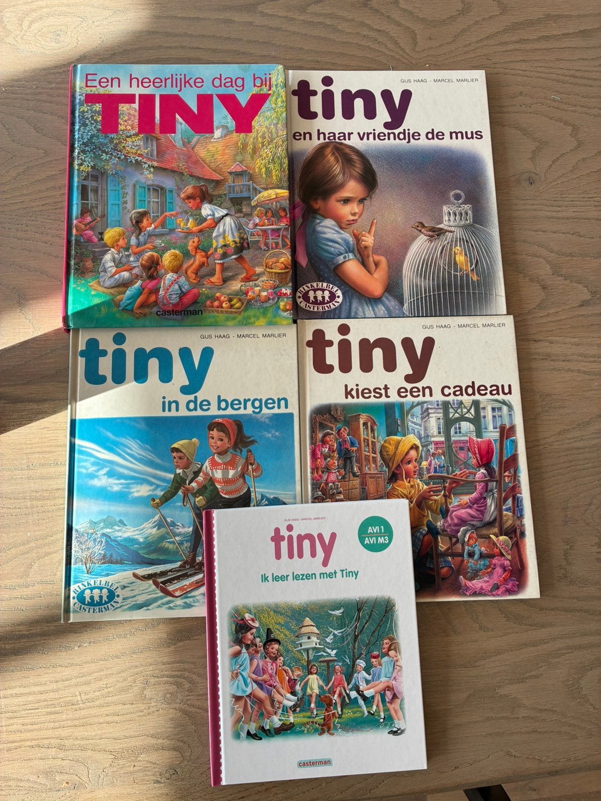 Pakket Tiny boeken, Ophalen, Gelezen
