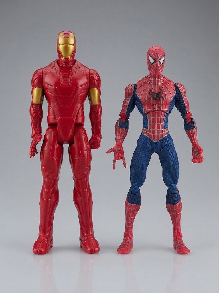 Ironman & Spiderman actiefiguren, Enlèvement ou Envoi, Comme neuf