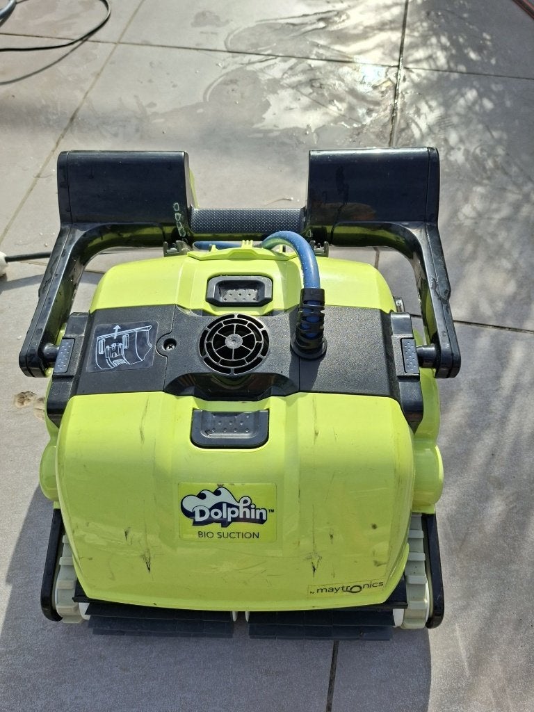 Maytronics Dolphin Bio zwemvijverrobot volledig  uitgerust, Jardin & Terrasse, Enlèvement ou Envoi, Utilisé, Autres types