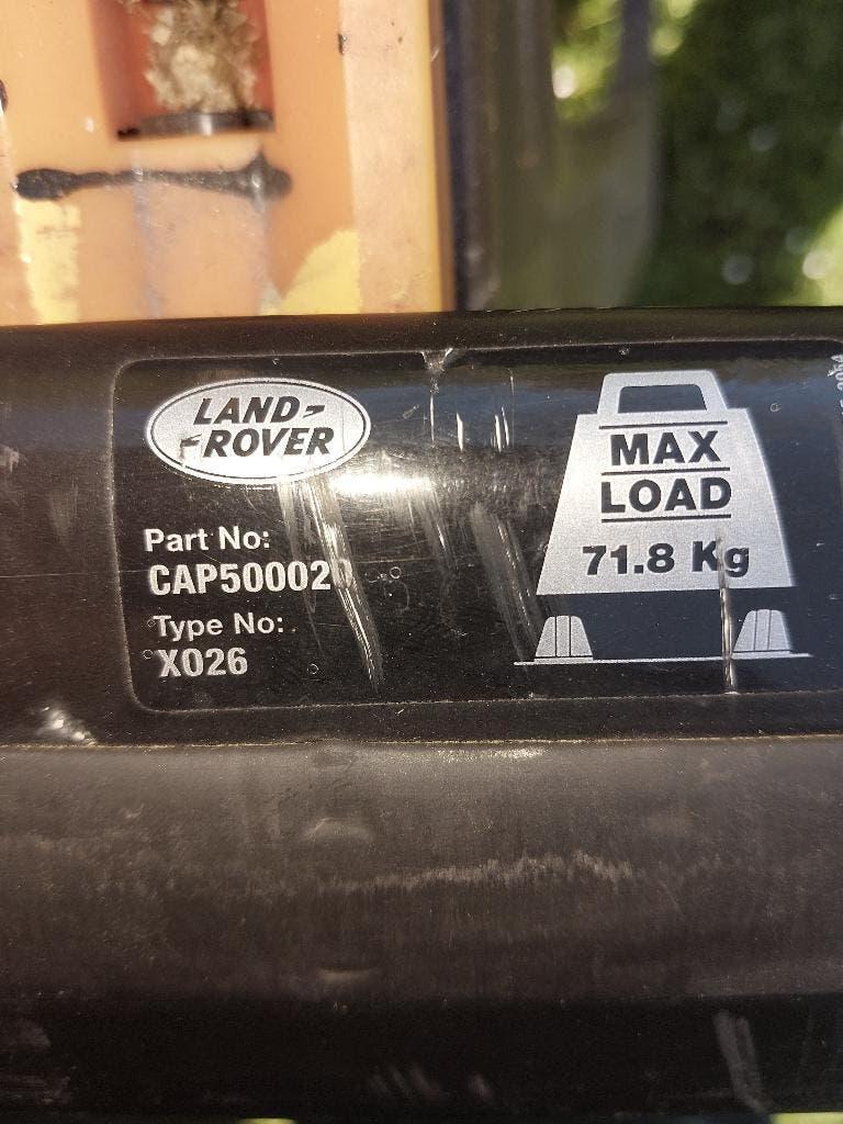 Barres de toit Land rover discovery 3 ou 4, Enlèvement