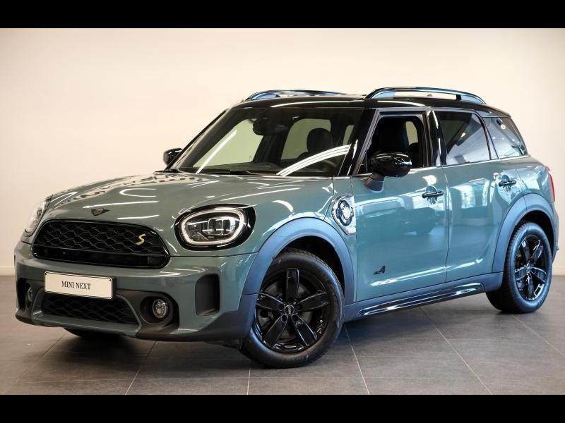 MINI Cooper SE Countryman CAMERA HEADUP VERWARMDE SPORTZETEL, Auto's, Mini, Bedrijf, Countryman, Adaptieve lichten, Airbags, Alarm