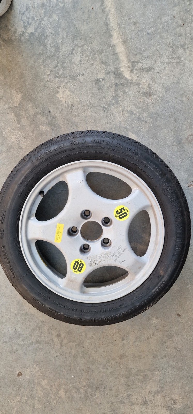 BMW  reservewiel 17', Auto-onderdelen, Ophalen