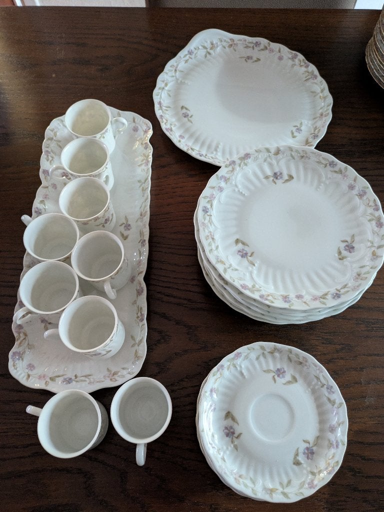 Servies Limoges, Assiettes(s), Enlèvement, Utilisé, Classique