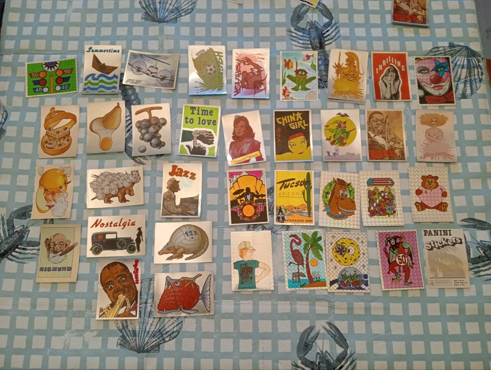 Stickers Panini vintage 1987, Collections, Enlèvement, Comme neuf, Société ou Association