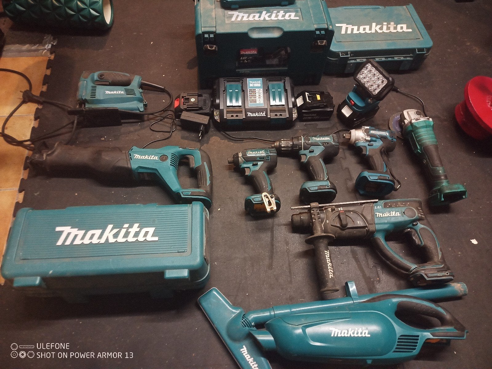 Volledige set makita, Bricolage & Construction, Outillage | Foreuses, Perceuse, Enlèvement
